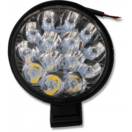 REFLEKTOR LAMPA ROBOCZA LED OKRĄGŁA 10-36V 42W
